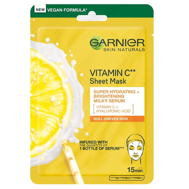 Skin Naturals Vitamin C Sheet Mask 28 g