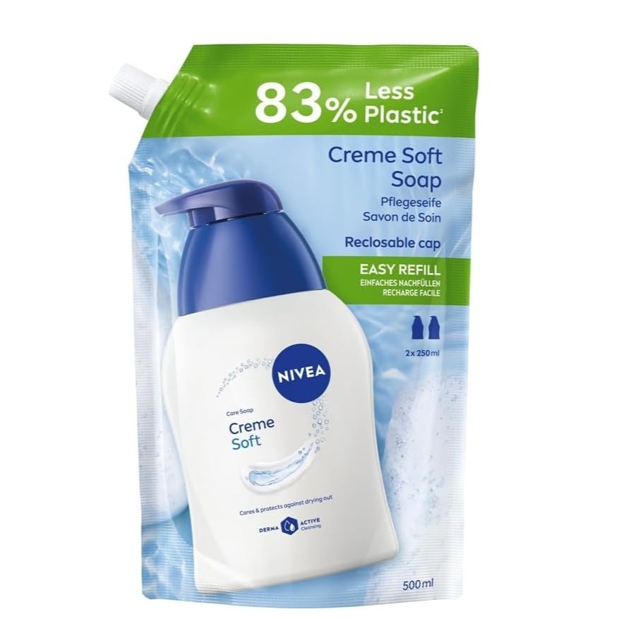 Care Soap Soft Cream Liquid Soap, Refill