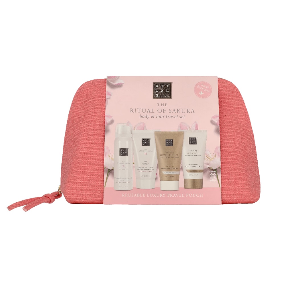 The Ritual Of Sakura Set The Ritual Of Sakura Set: Shower Gel + Hair Conditioner + Shampoo + Body Lotion